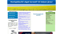 Desktop Screenshot of honlapkeszitocegek.hu